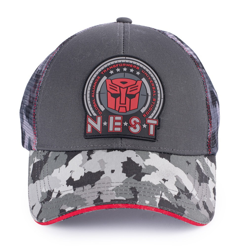 Transformers Grey Camo N.E.S.T. Hat