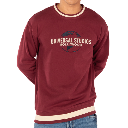 Universal Studios Hollywood Embroidered Logo Crewneck Sweatshirt-6