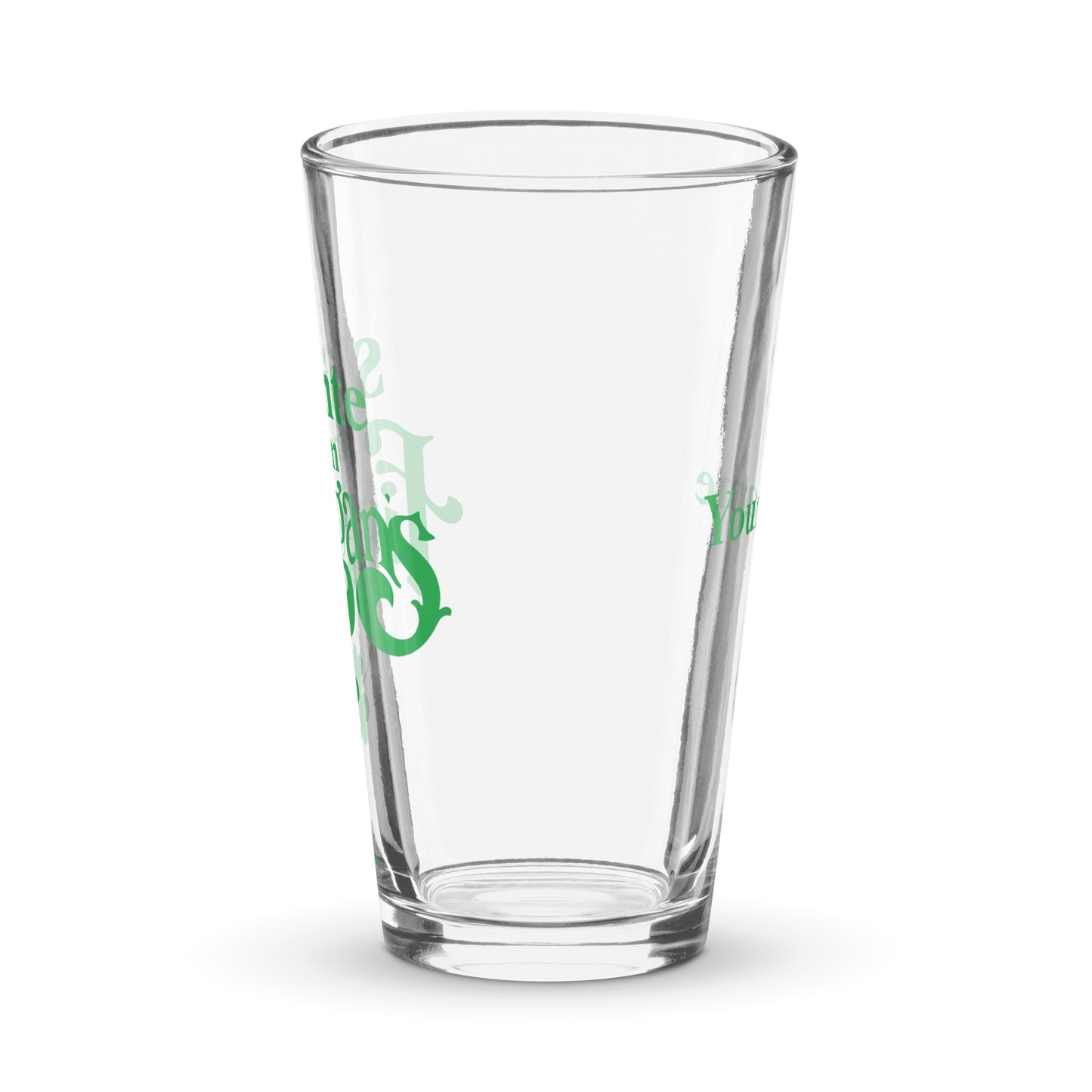 Finnegan’s Sláinte Personalized Pint Glass