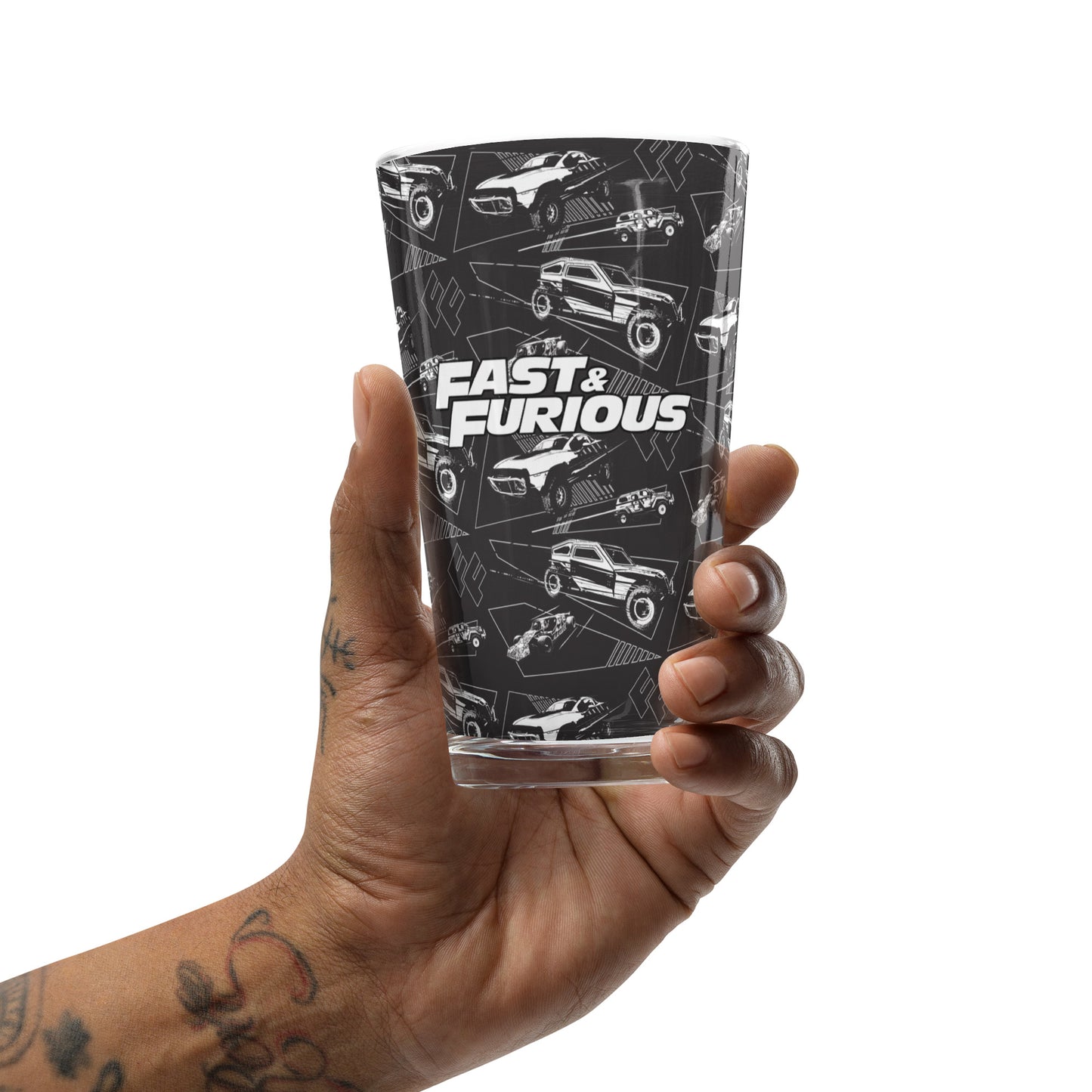 Fast & Furious Speed Pint Glass