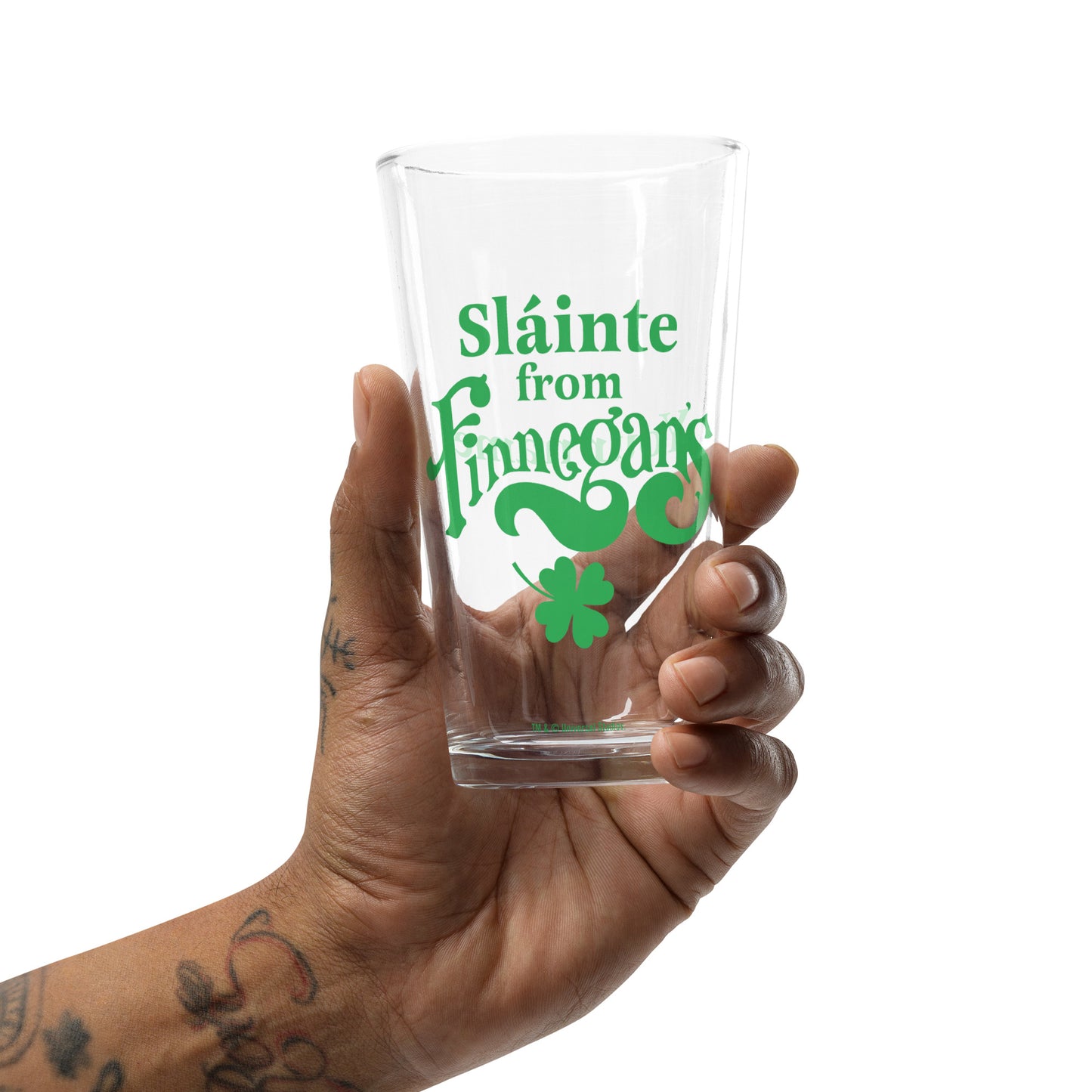 Finnegan’s Sláinte Personalized Pint Glass