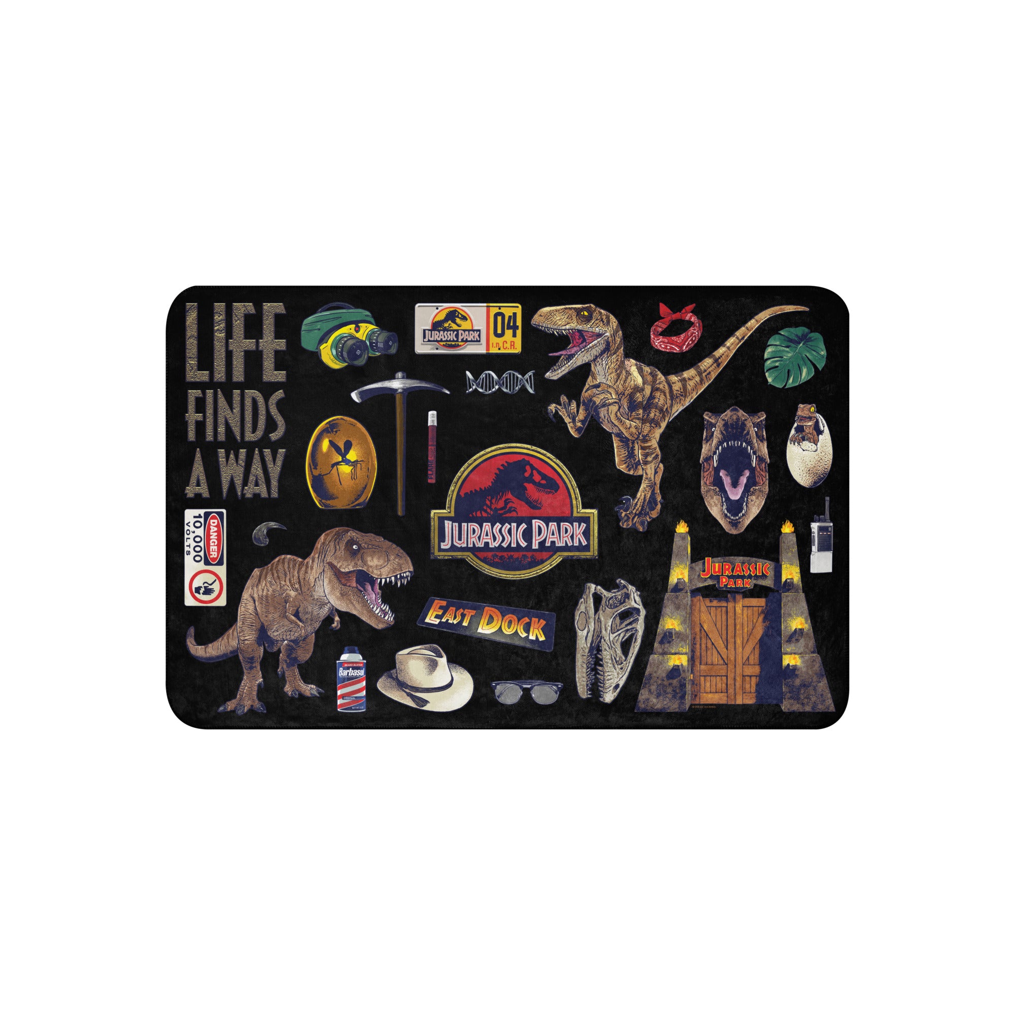 Jurassic Park Icons Sherpa Blanket – Shop Universal
