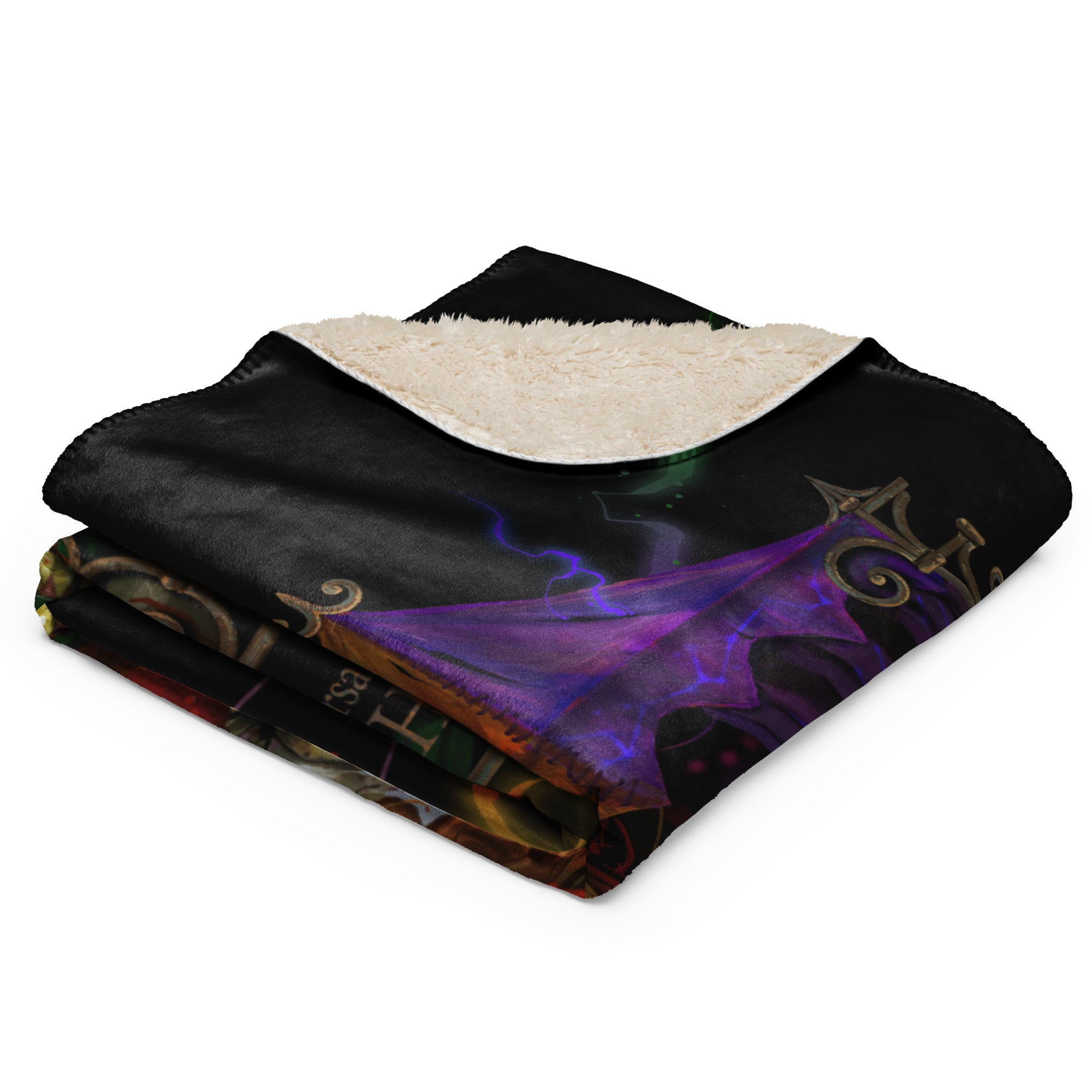 Halloween Horror Nights 2026 Sherpa Blanket Featuring Jack the
