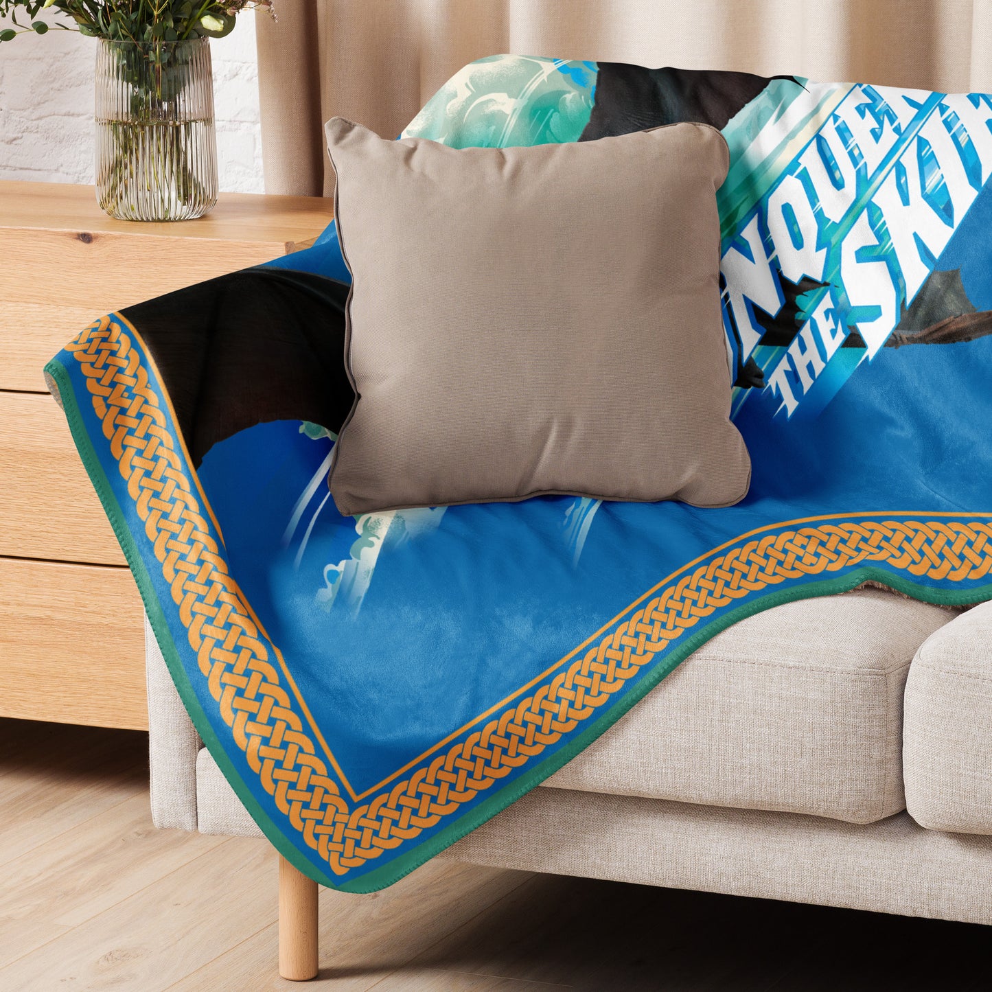 How to Train Your Dragon Conquer the Skies Sherpa Blanket