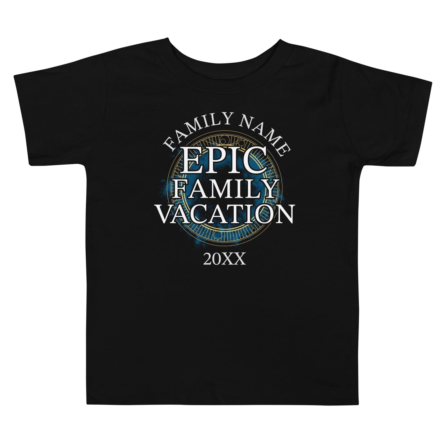 Epic Universe Family Vacation Personalized Toddler T-Shirt