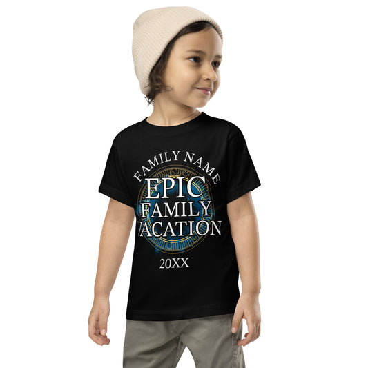 Epic Universe Family Vacation Personalized Toddler T-Shirt