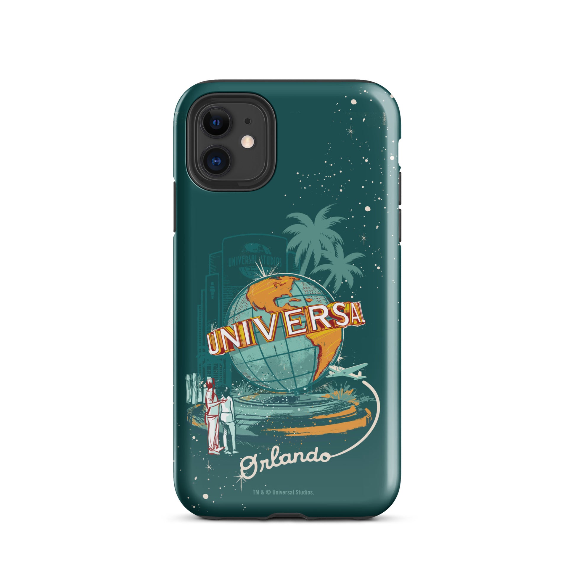 Universal Orlando Resort Vintage Globe iPhone Tough Case