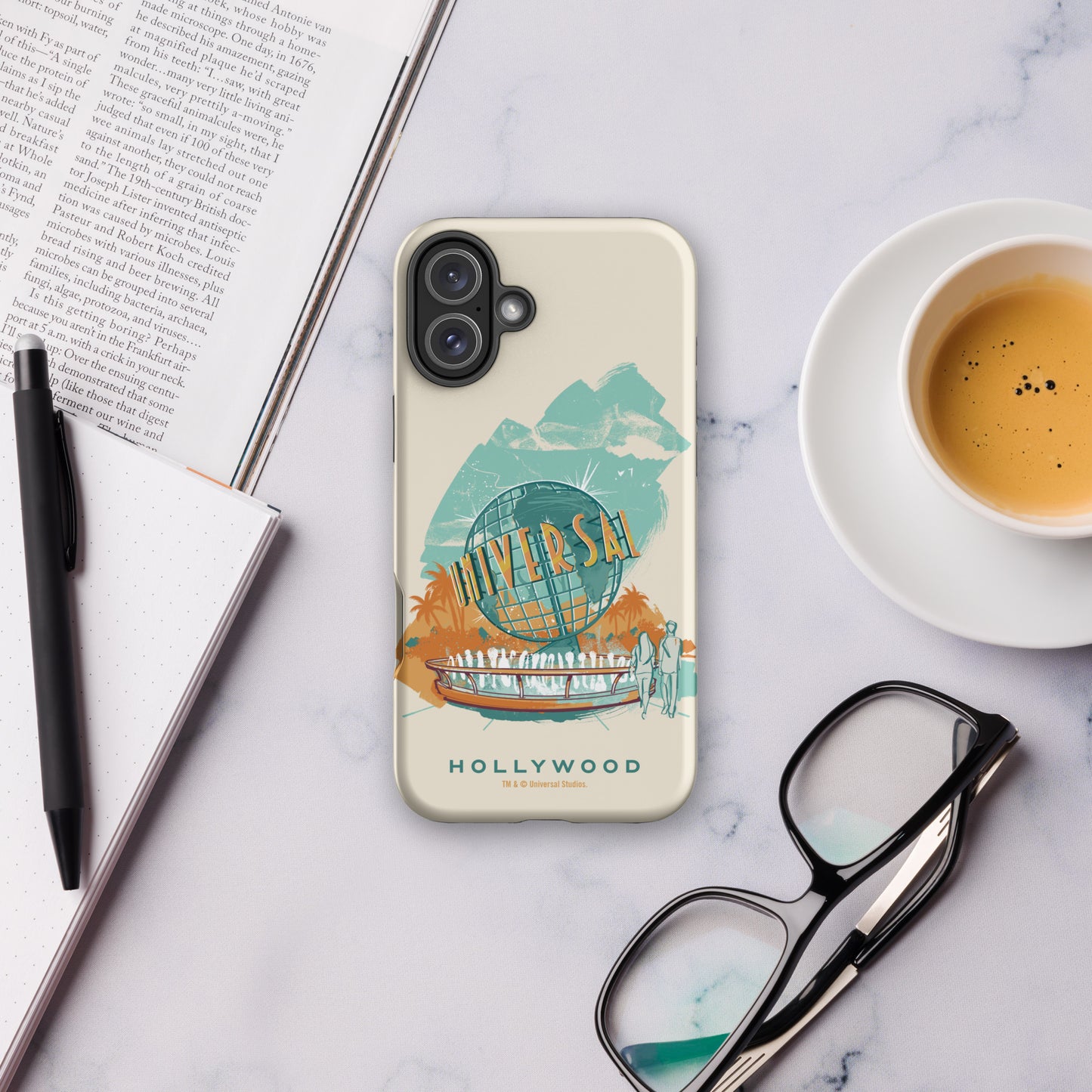 Universal Studios Hollywood Vintage Globe iPhone Tough Case