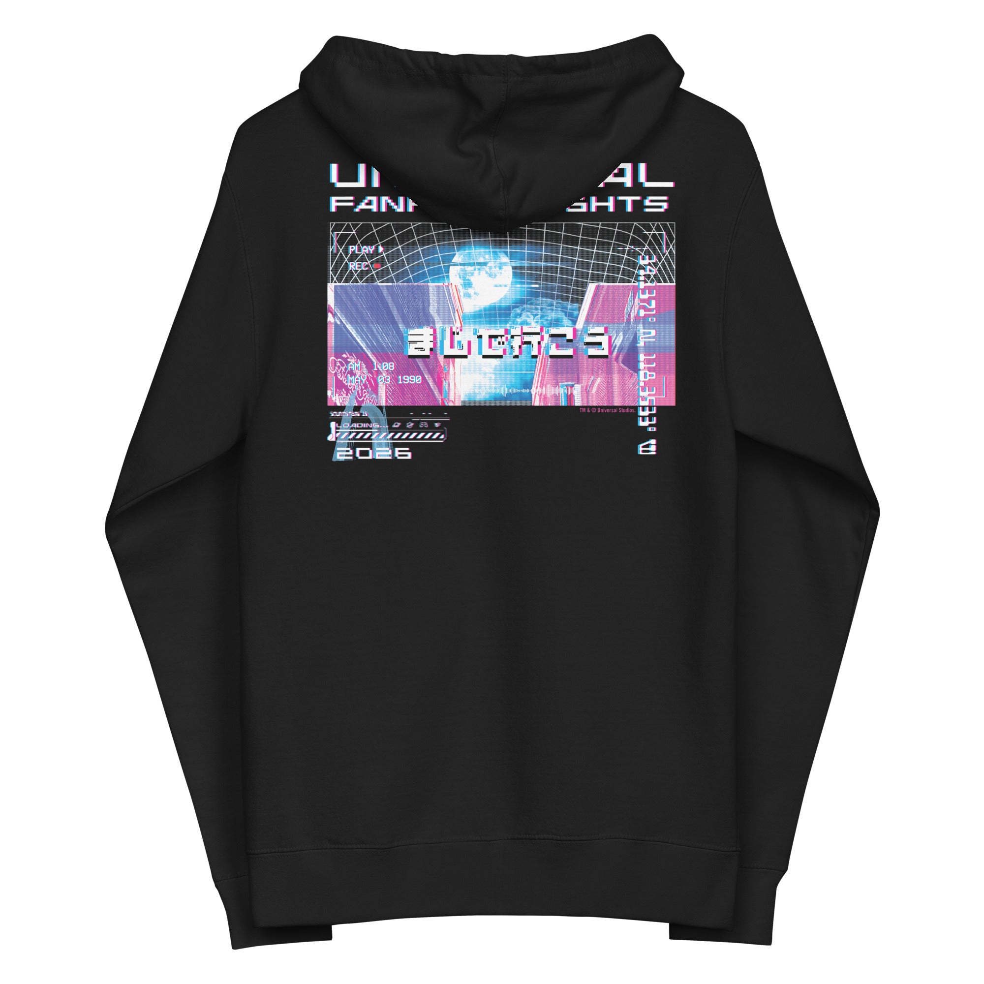 Universal Fan Fest Nights Logo Zip-Up Hoodie – Shop Universal