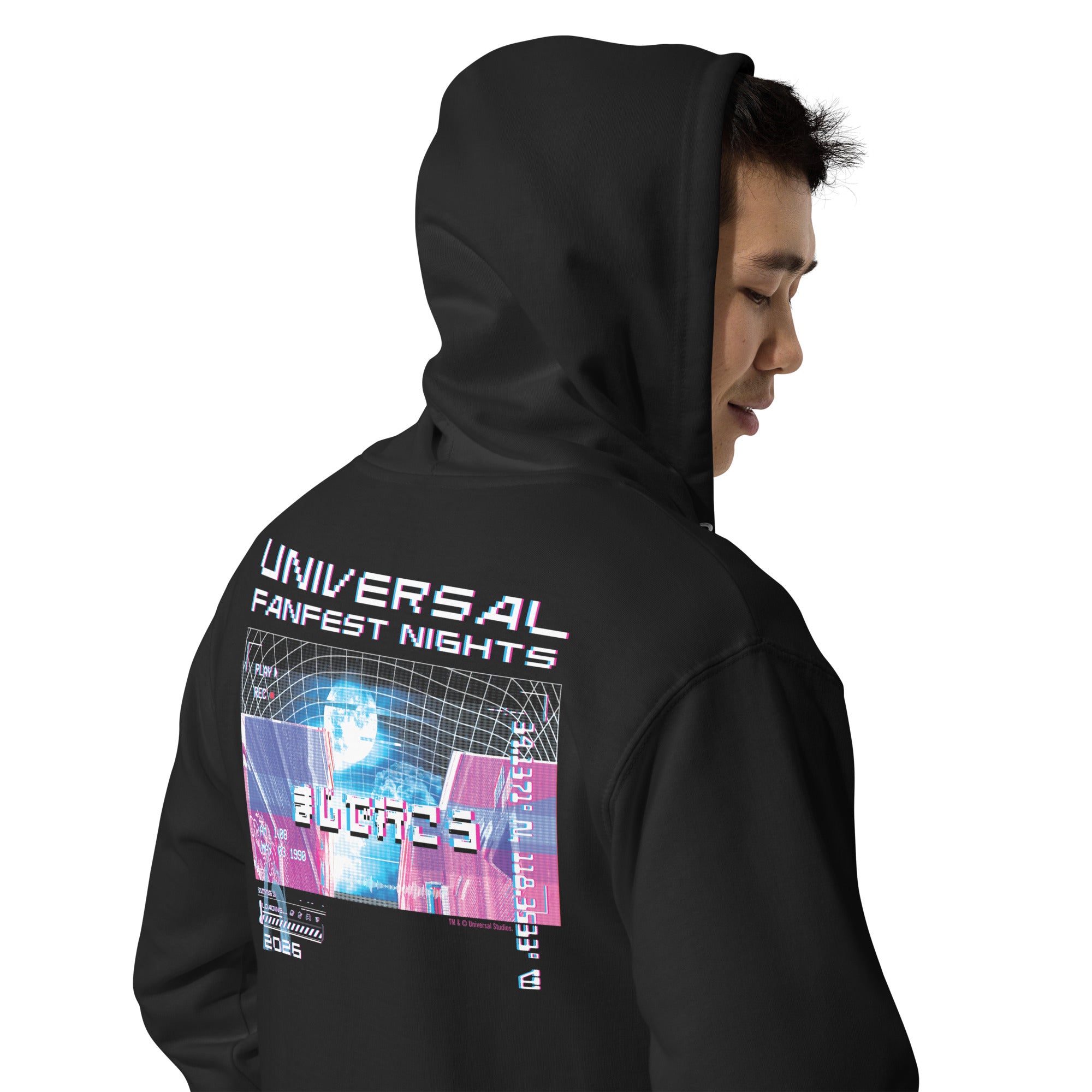 Universal Fan Fest Nights Logo Zip-Up Hoodie – Shop Universal