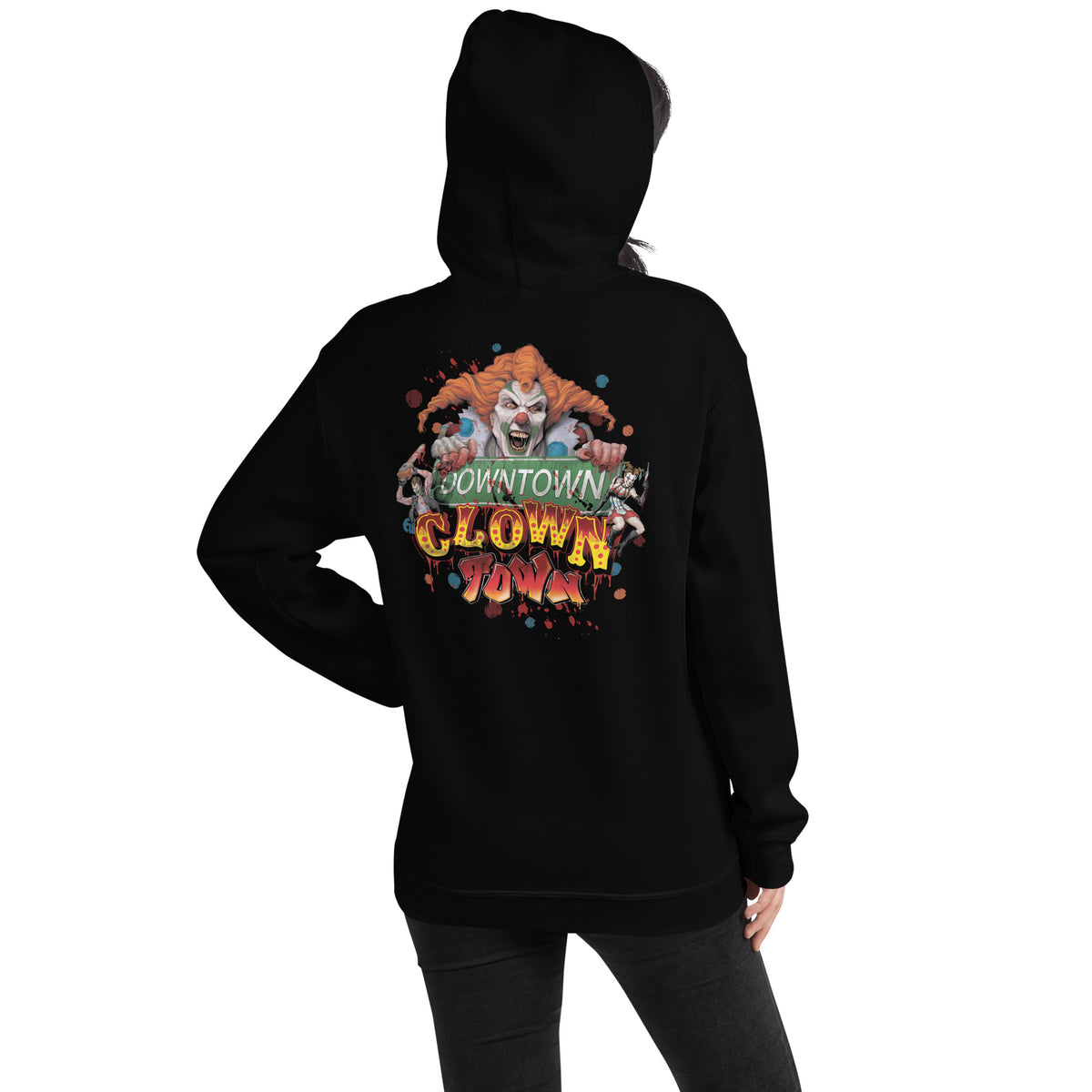 Halloween Horror Nights 2026 Hoodie Downtown Clown Town