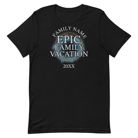 Epic Universe Family Vacation Personalized T-Shirt