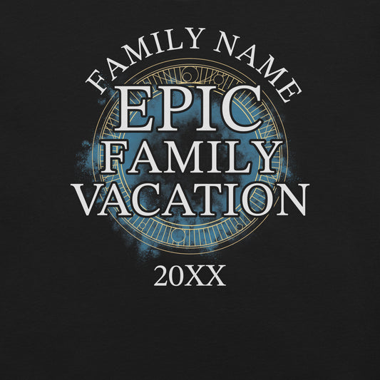 Epic Universe Family Vacation Personalized T-Shirt