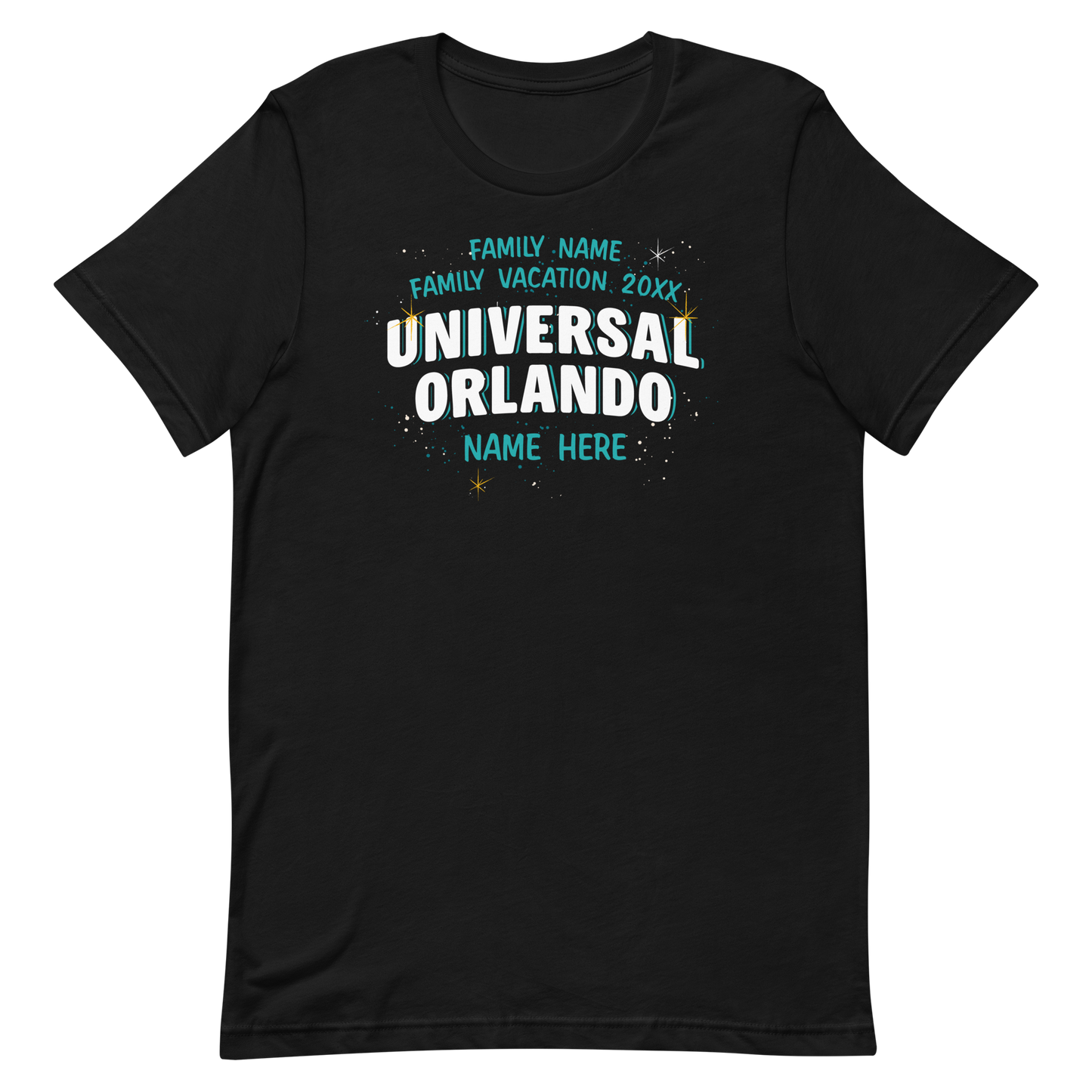 Universal Orlando Resort Family Vacation Personalized T-Shirt