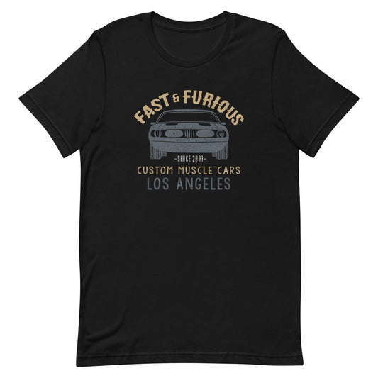 Fast & Furious Custom Muscle Cars T-Shirt