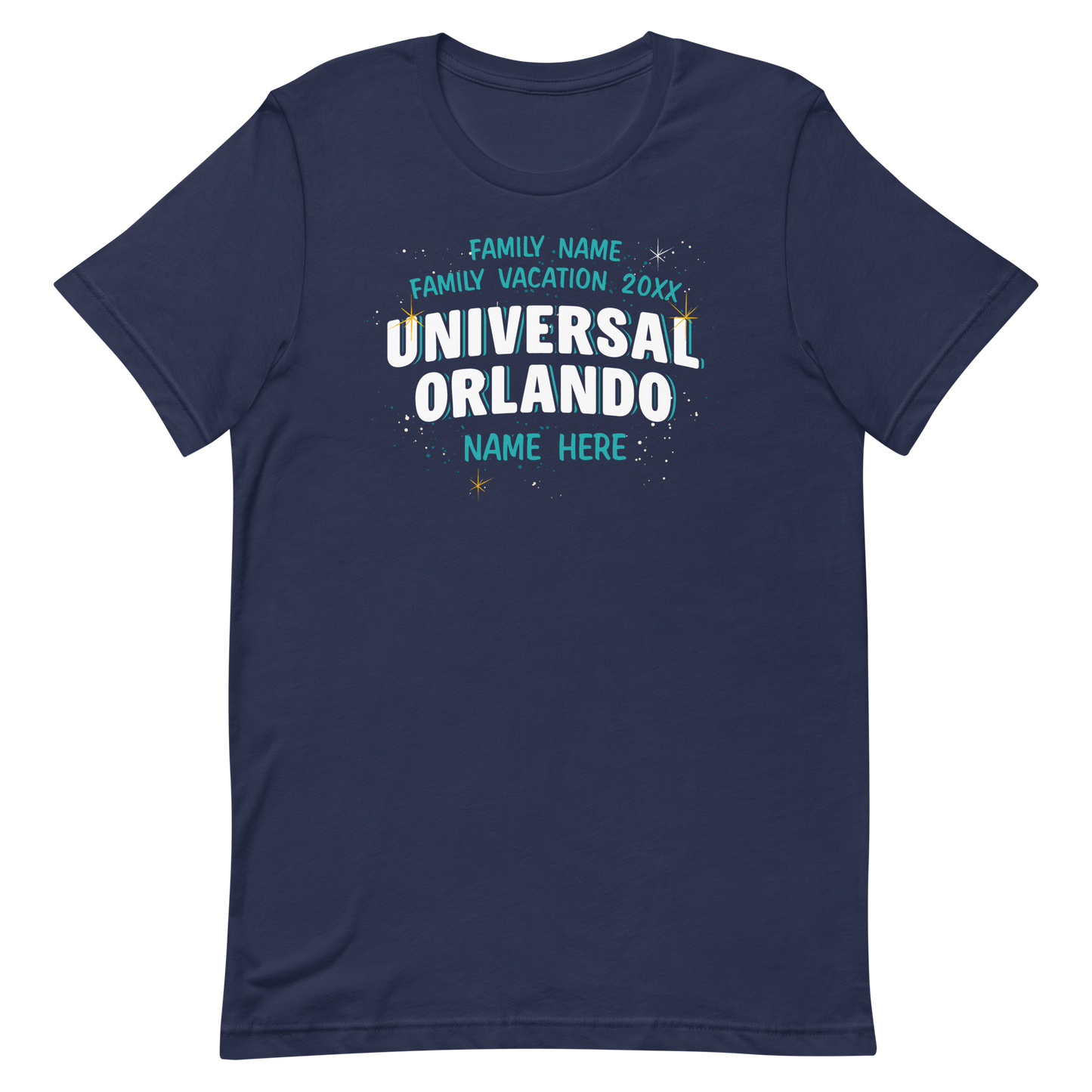 Universal Orlando Resort Family Vacation Personalized T-Shirt