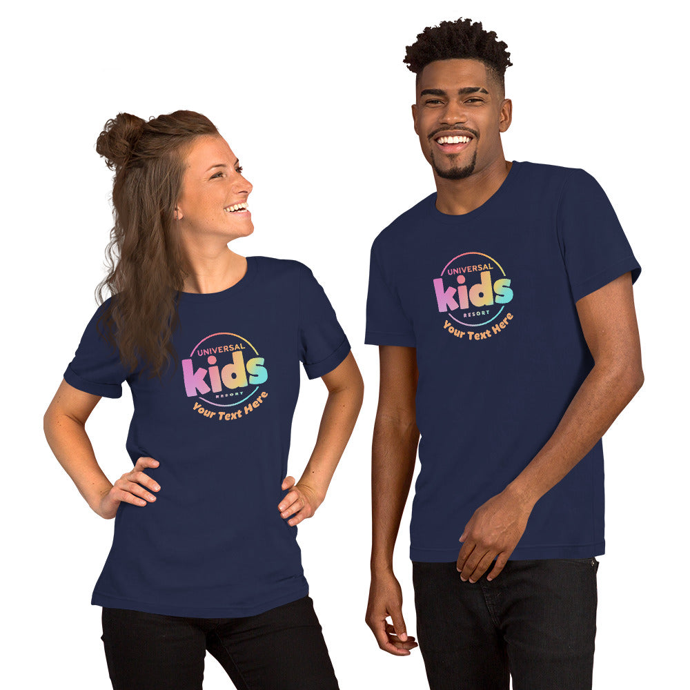 Universal Kids Resort Personalized T-Shirt Logo