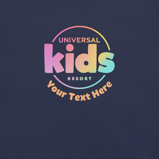 Universal Kids Resort Personalized T-Shirt Logo
