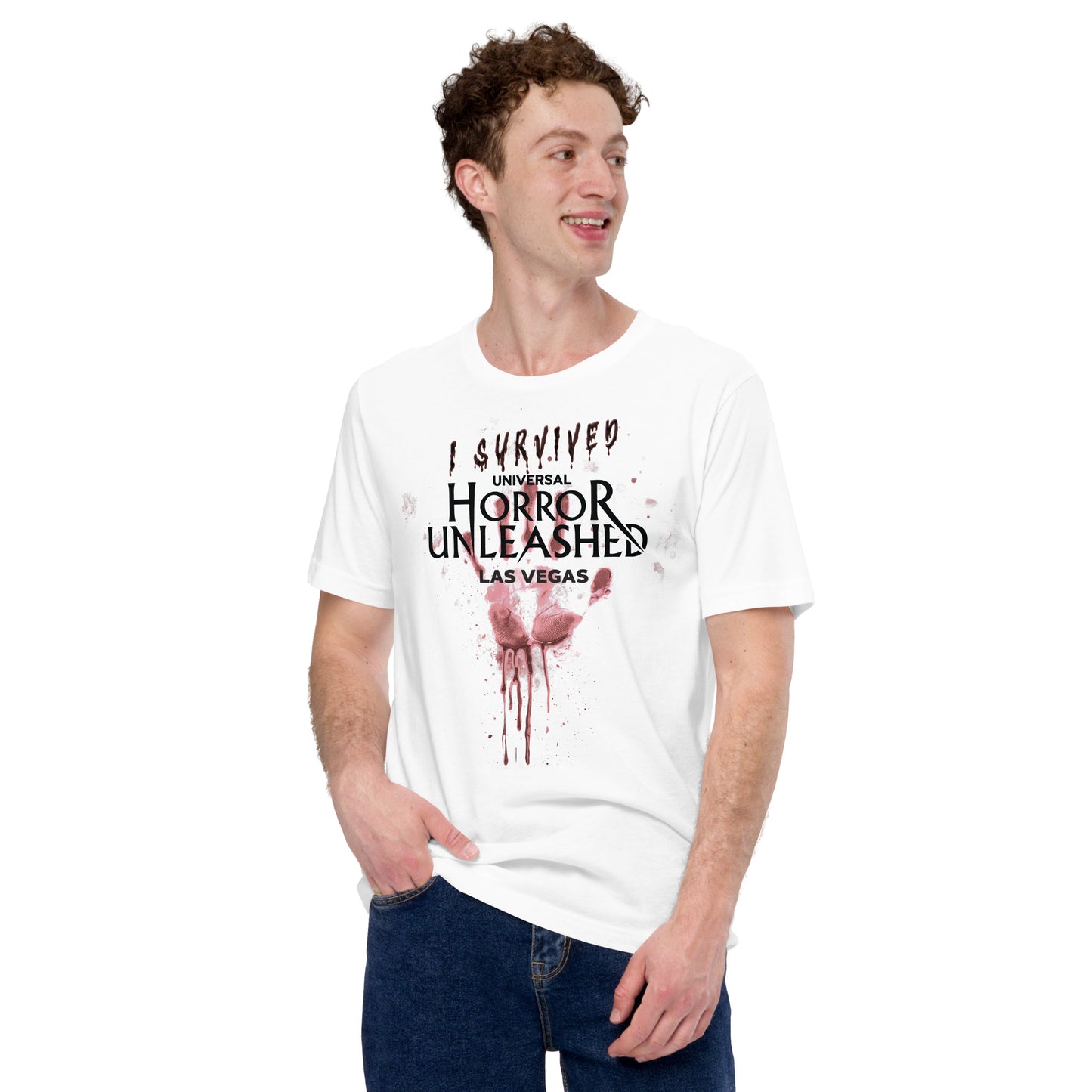 Universal Horror Unleashed I Survived Personalized T-Shirt