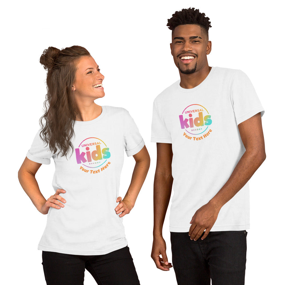 Universal Kids Resort Personalized T-Shirt Logo