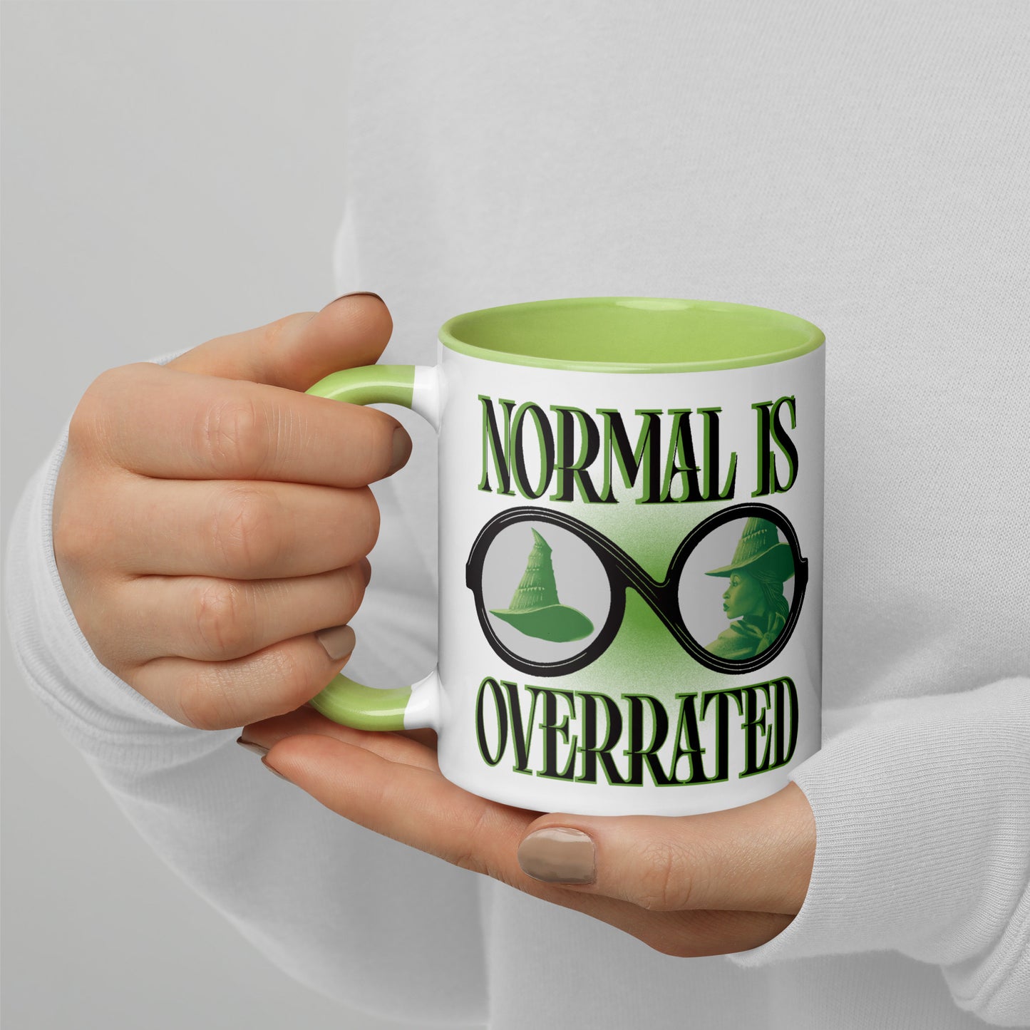 Wicked Normal Is Overrated Two-Tone Mug