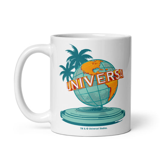 Universal Orlando Resort Vintage Globe Personalized Mug