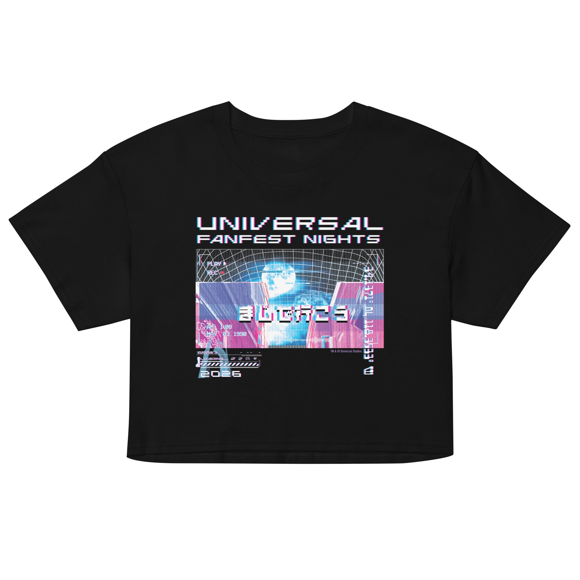 Universal Fan Fest Nights Women's Cropped T-Shirt – Shop Universal