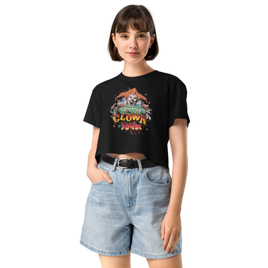 Halloween Horror Nights 2026 Crop Top Downtown Clown Town