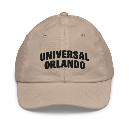 Universal orlando resort embroidered youth hat - khaki
