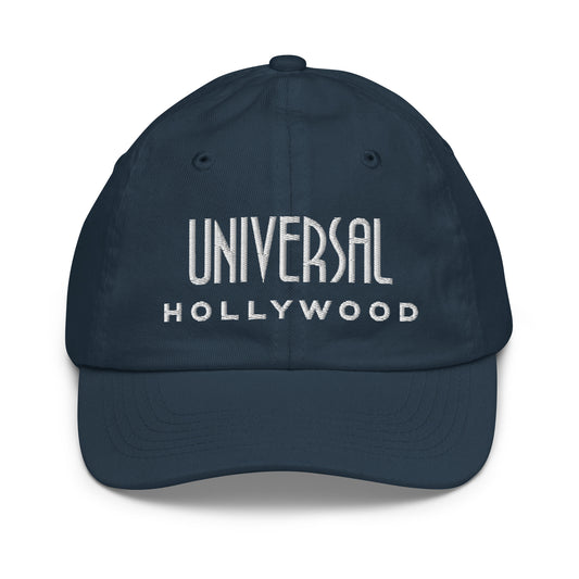 Universal studios hollywood embroidered youth hat - navy