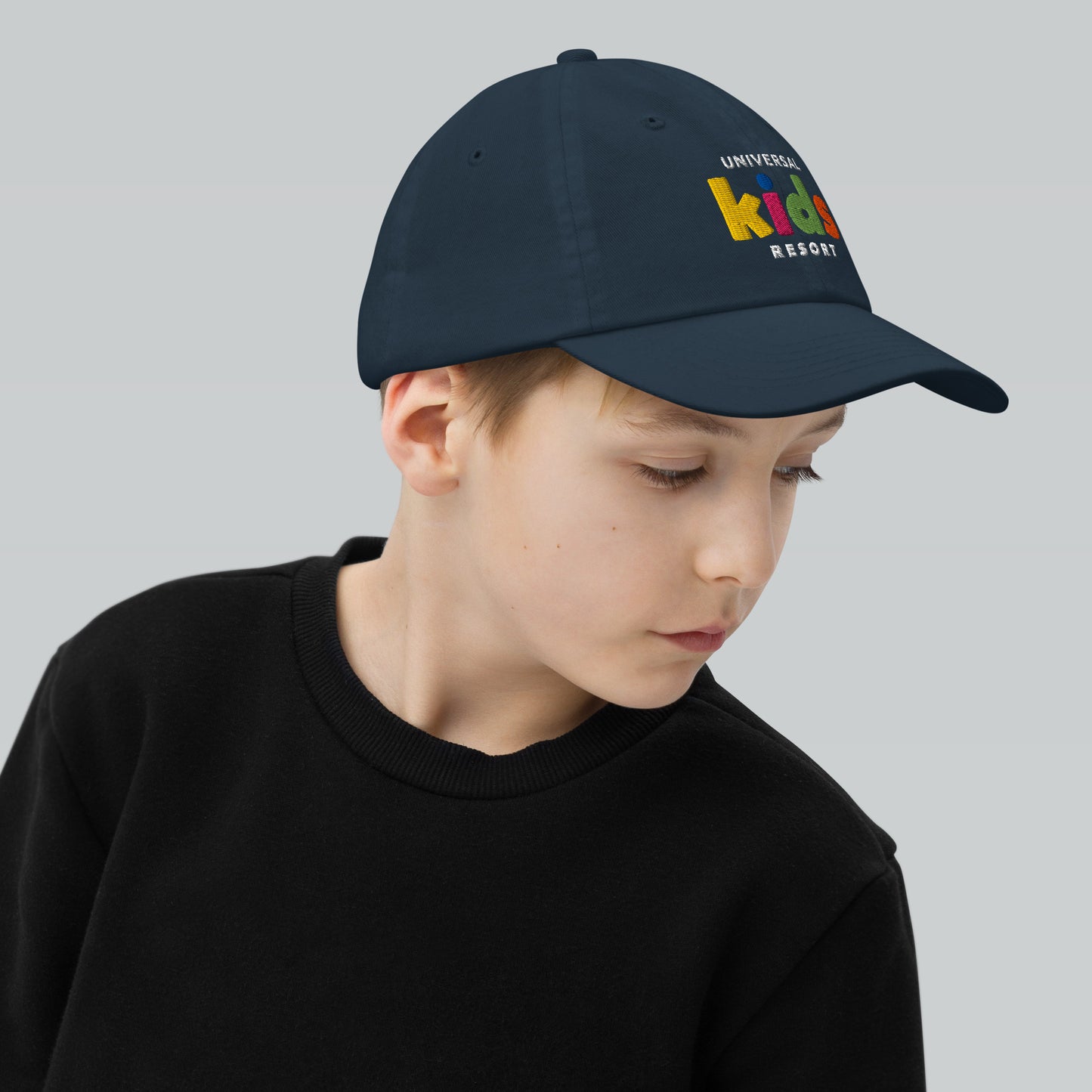 Universal Kids Resort Youth Baseball Hat Embroidered Logo