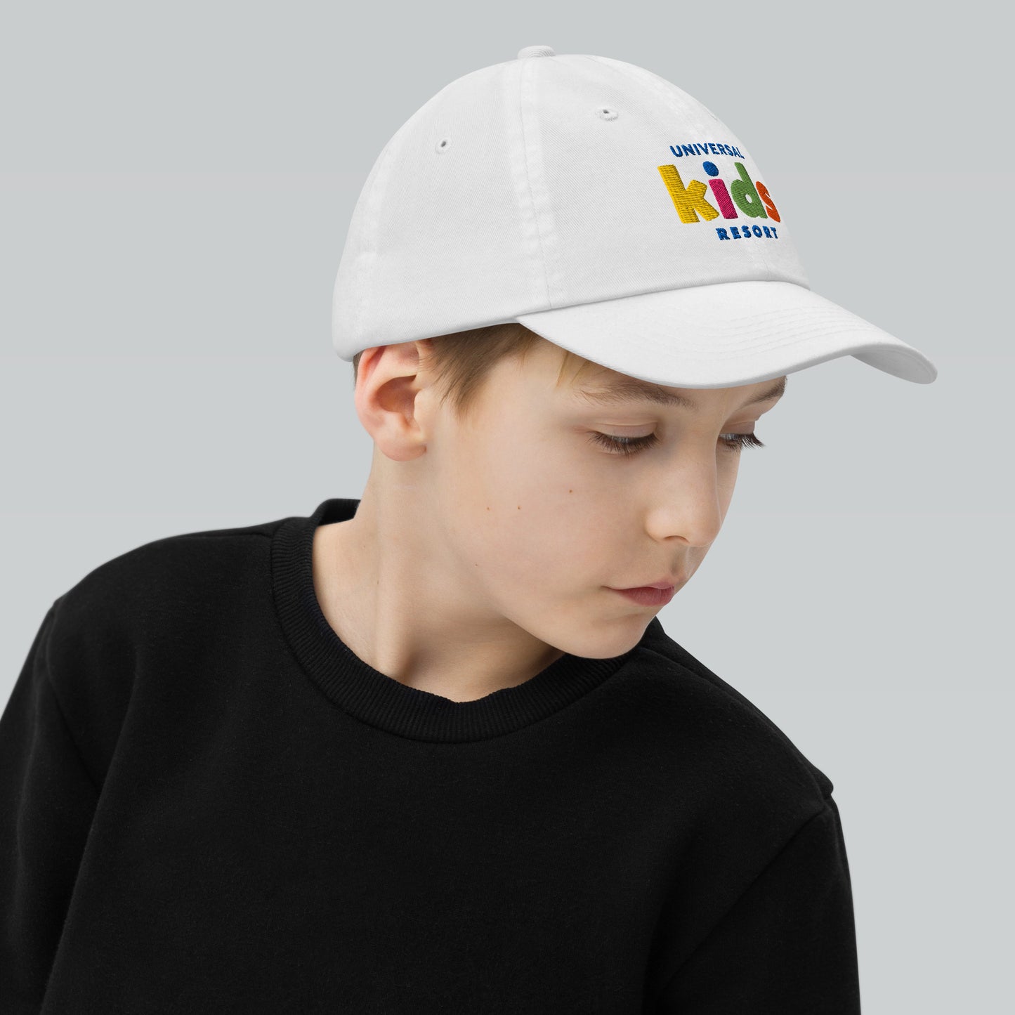 Universal Kids Resort Youth Baseball Hat Embroidered Logo