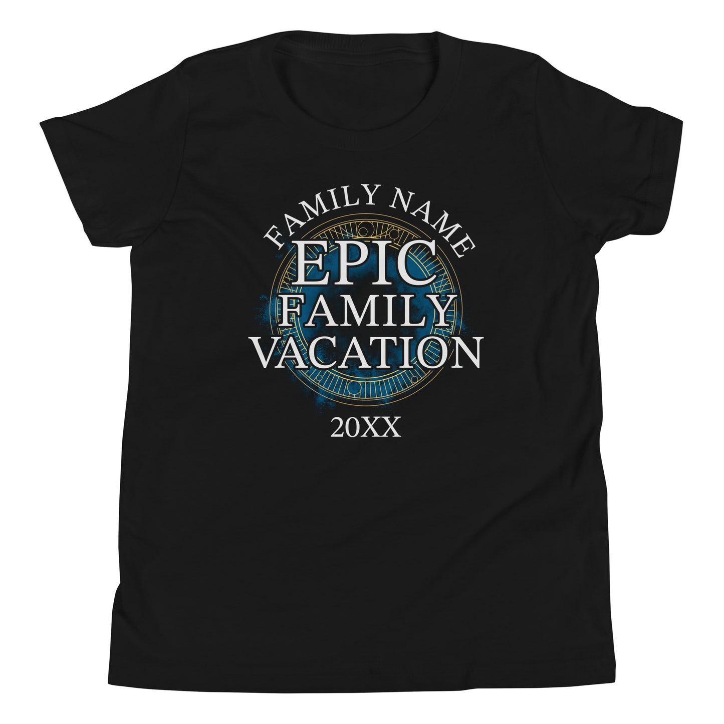 Epic Universe Family Vacation Personalized Youth T-Shirt