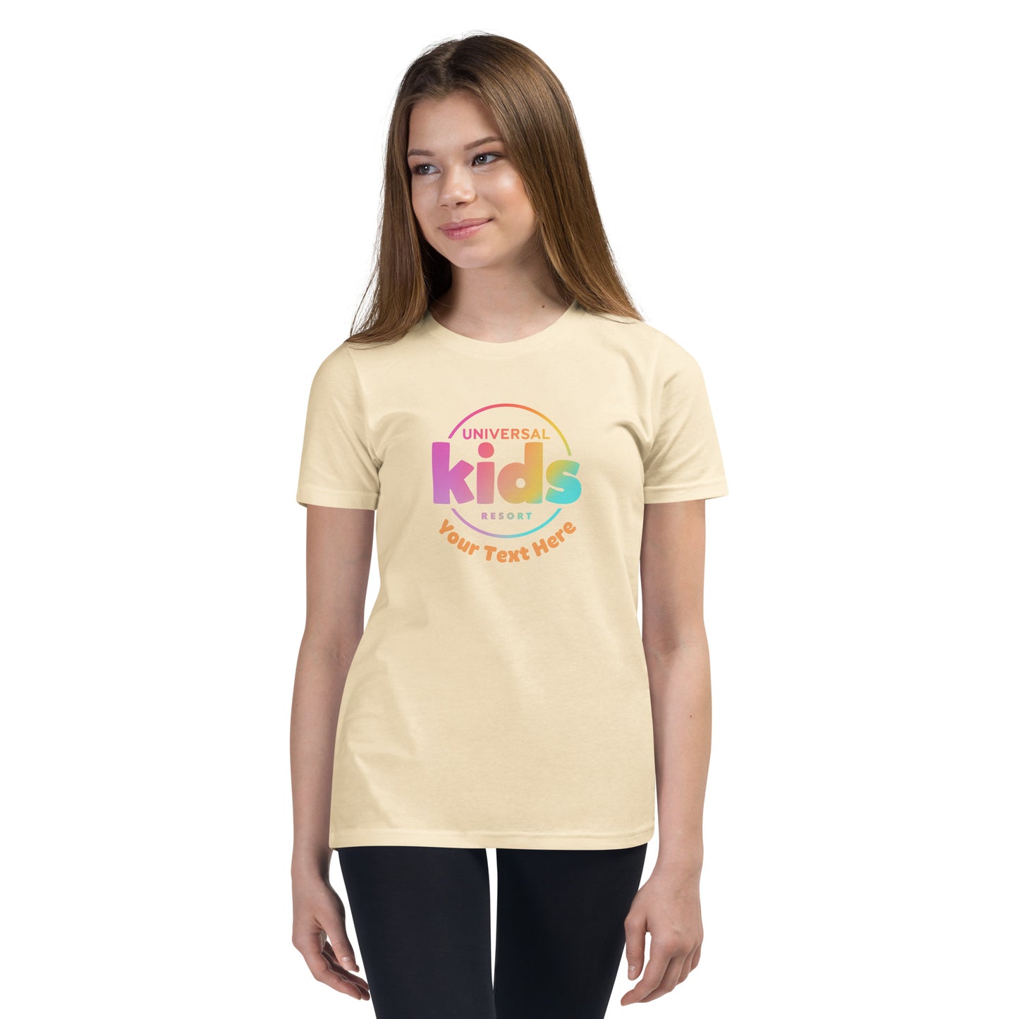 Universal Kids Resort Personalized Youth T-Shirt Logo