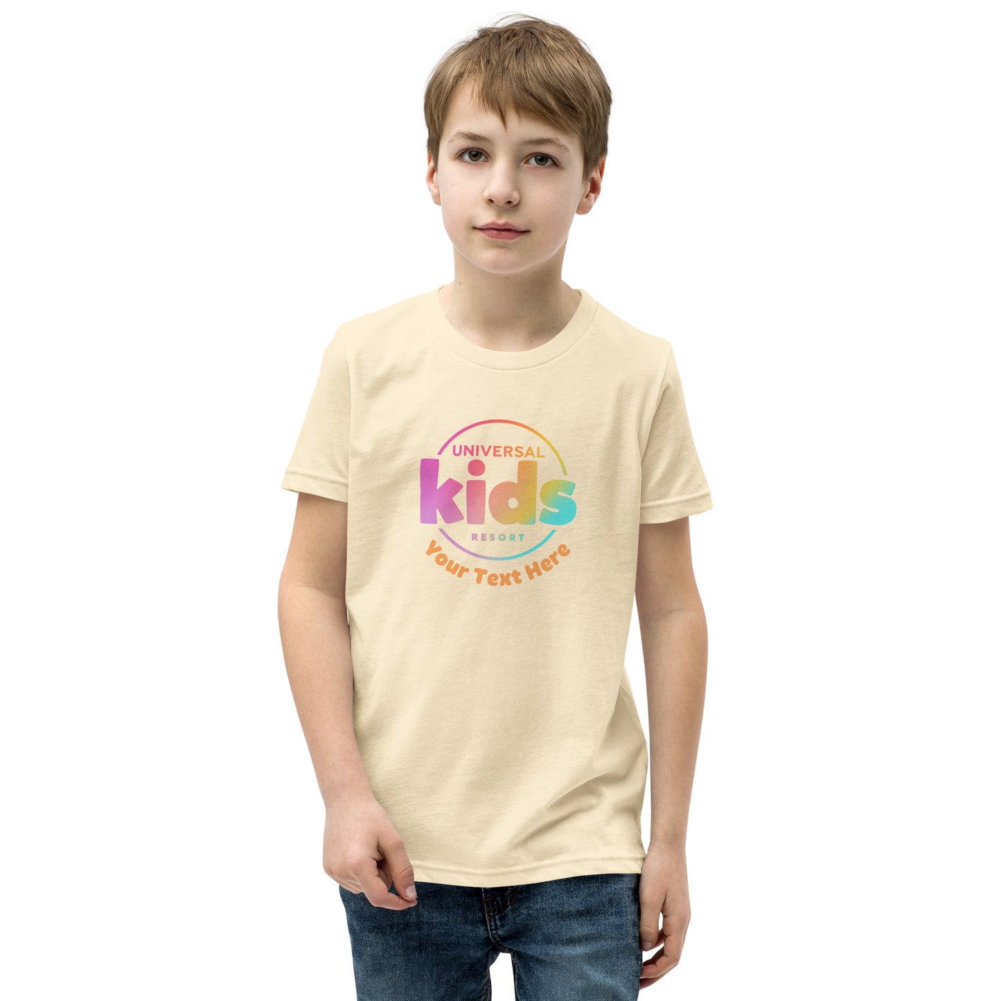 Universal Kids Resort Personalized Youth T-Shirt Logo