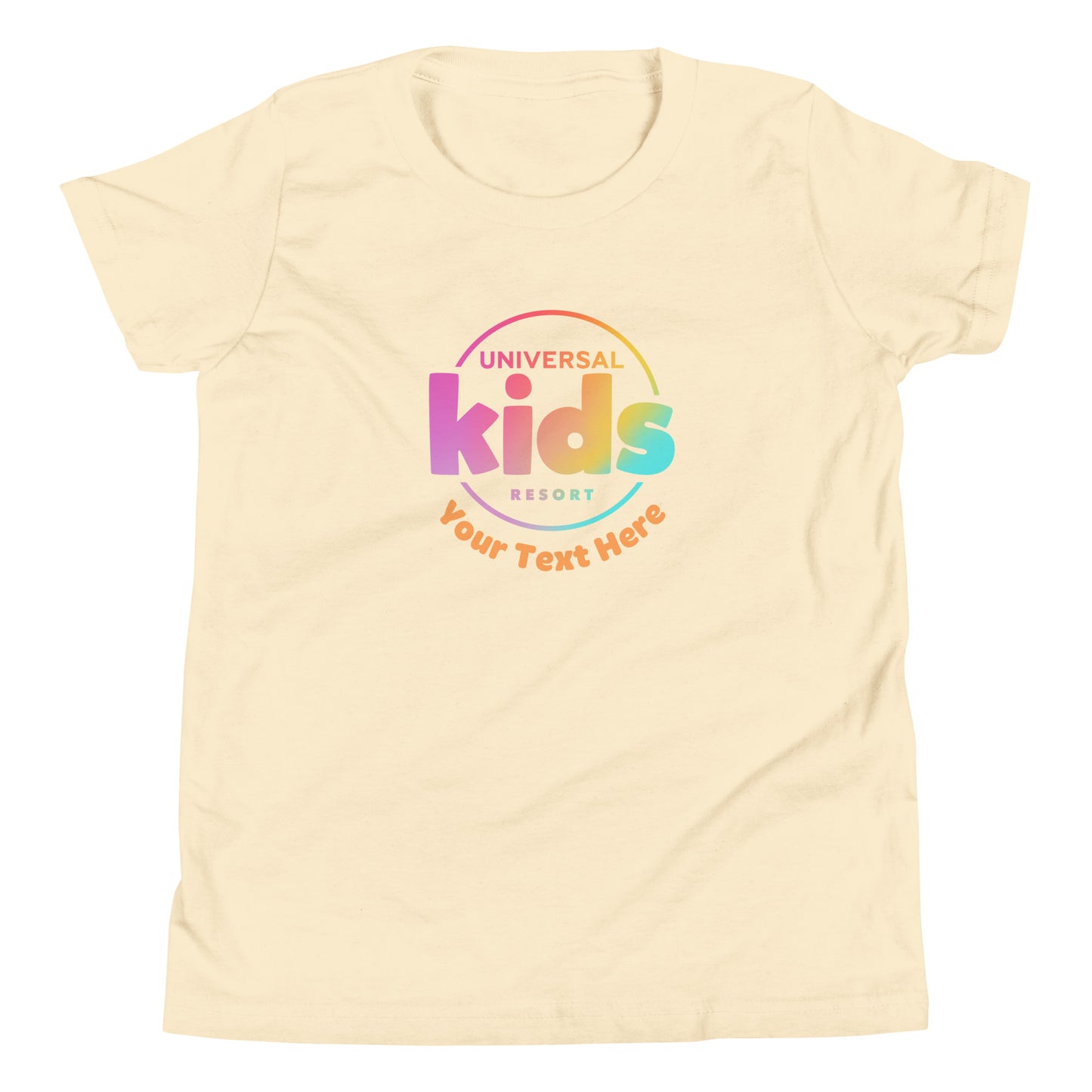 Universal Kids Resort Personalized Youth T-Shirt Logo