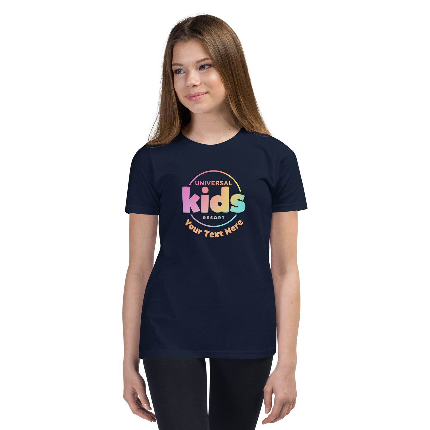 Universal Kids Resort Personalized Youth T-Shirt Logo