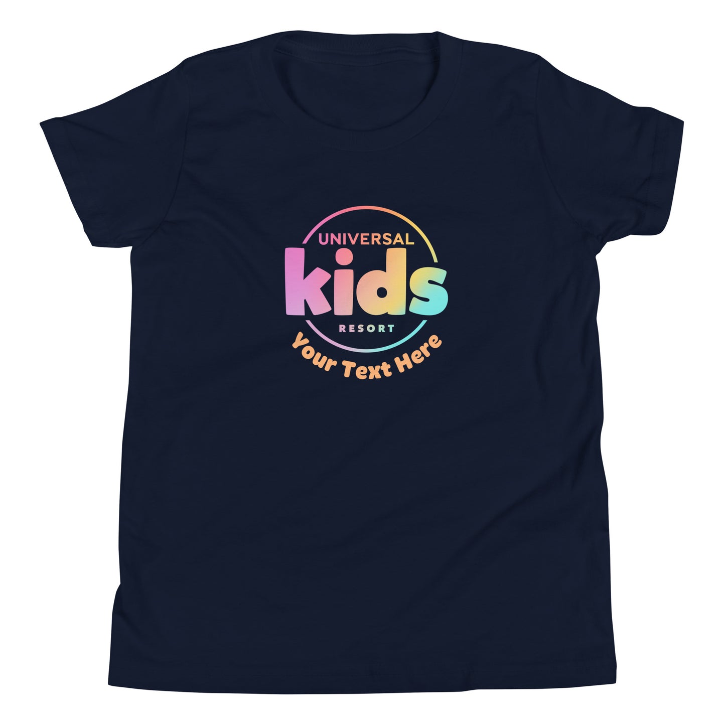 Universal Kids Resort Personalized Youth T-Shirt Logo
