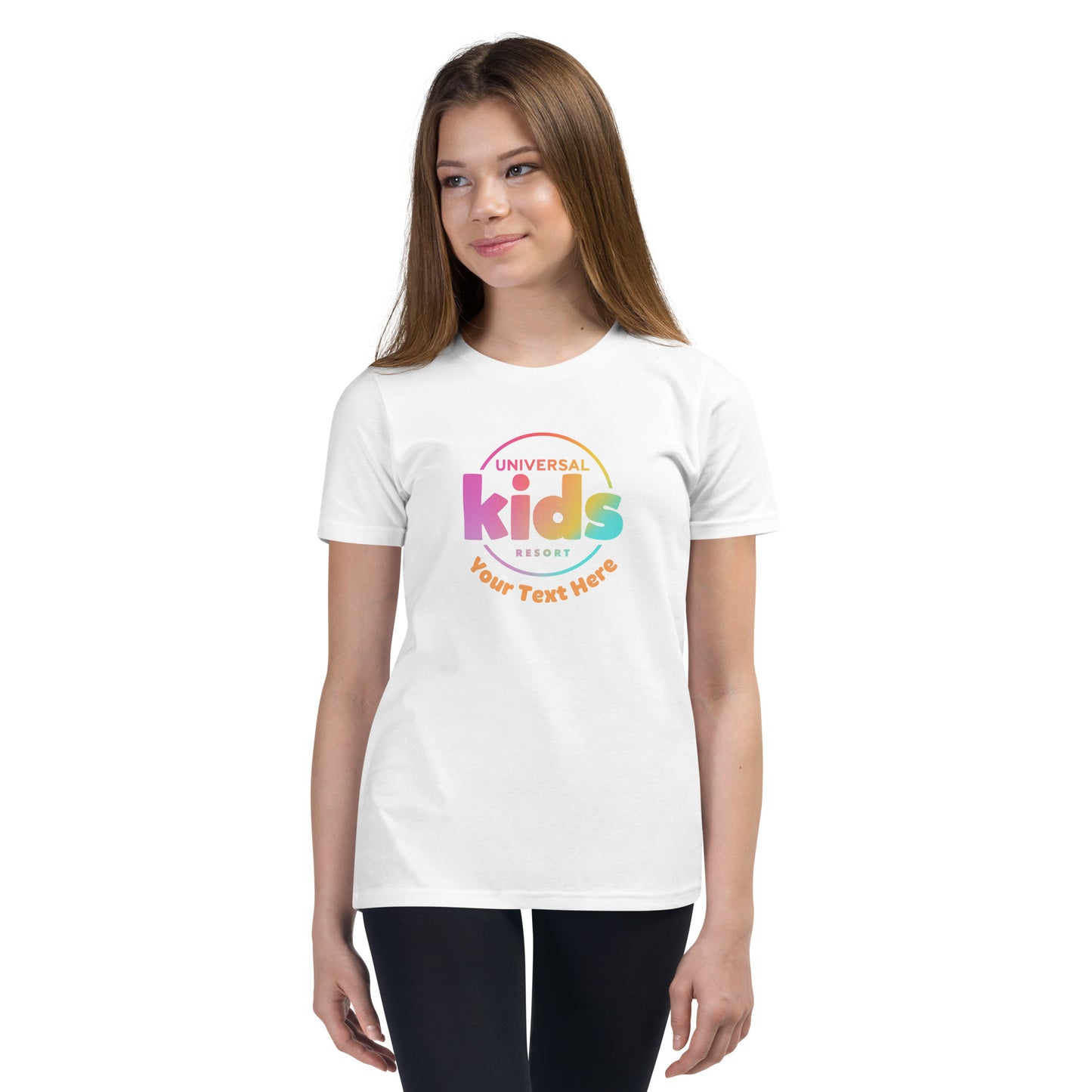 Universal Kids Resort Personalized Youth T-Shirt Logo